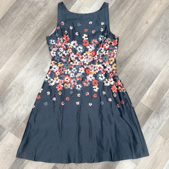NWT Ann Taylor Loft outlet floral a- line dress ❤️ - Picture 4 of 8